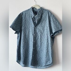 J Crew Factory Men’s Floral Button Down size XXL